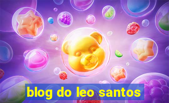 blog do leo santos